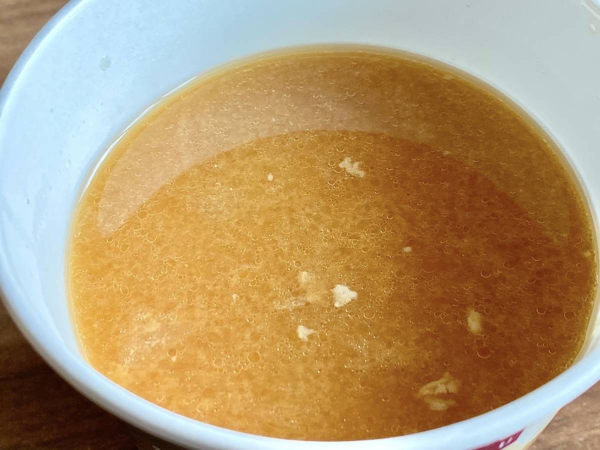 味噌の風味がふんわり漂う