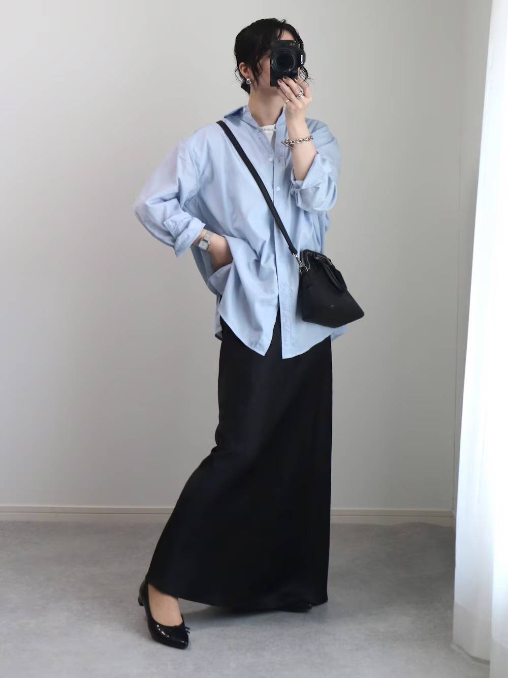 黒を効果的に使って引き締める！