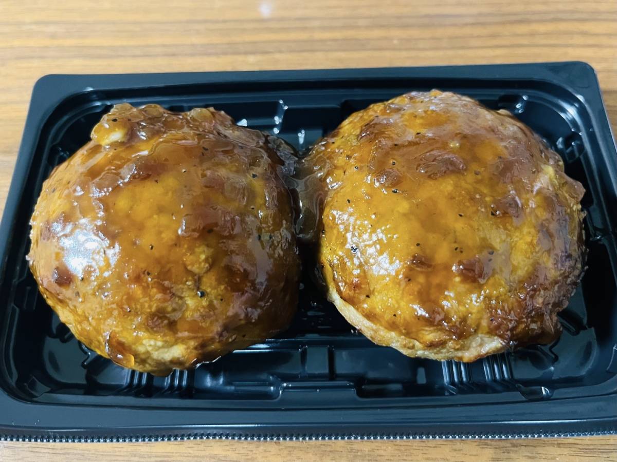 ふっくらとしたハンバーグ♪