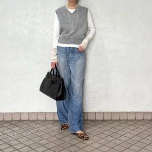 【2025年10月】おばさん感ゼロ……！老け見えしないデニムパンツコーデ5選