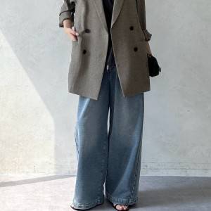 【2025年10月】ぽっちゃりさん、朗報です！着痩せするデニムパンツコーデ5選