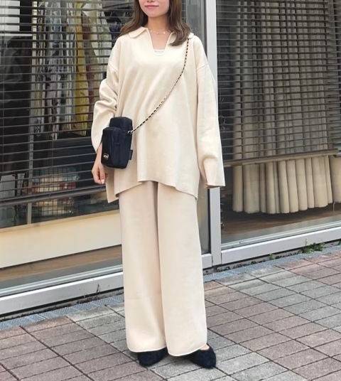 LAATO　sweat style knit pants