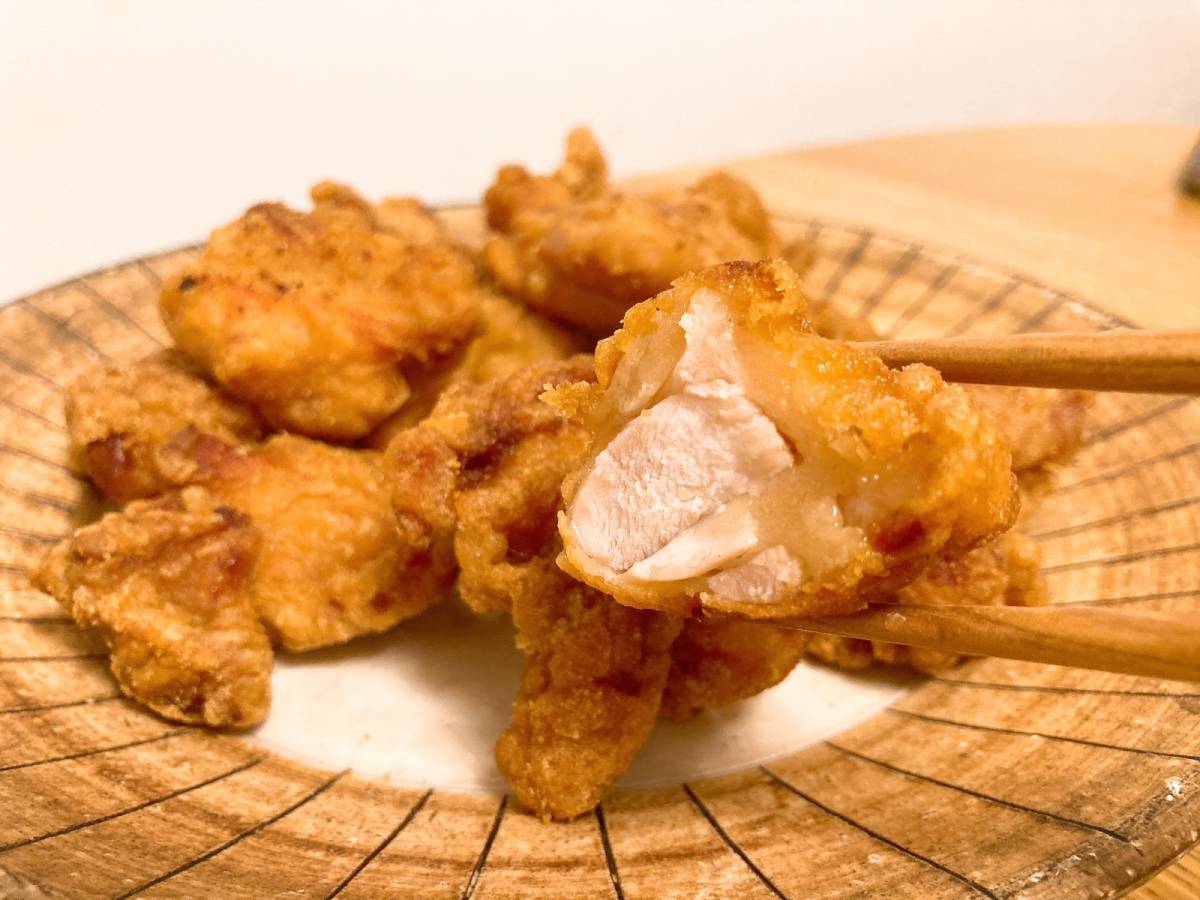 ほんのり醤油味によって食欲が加速！