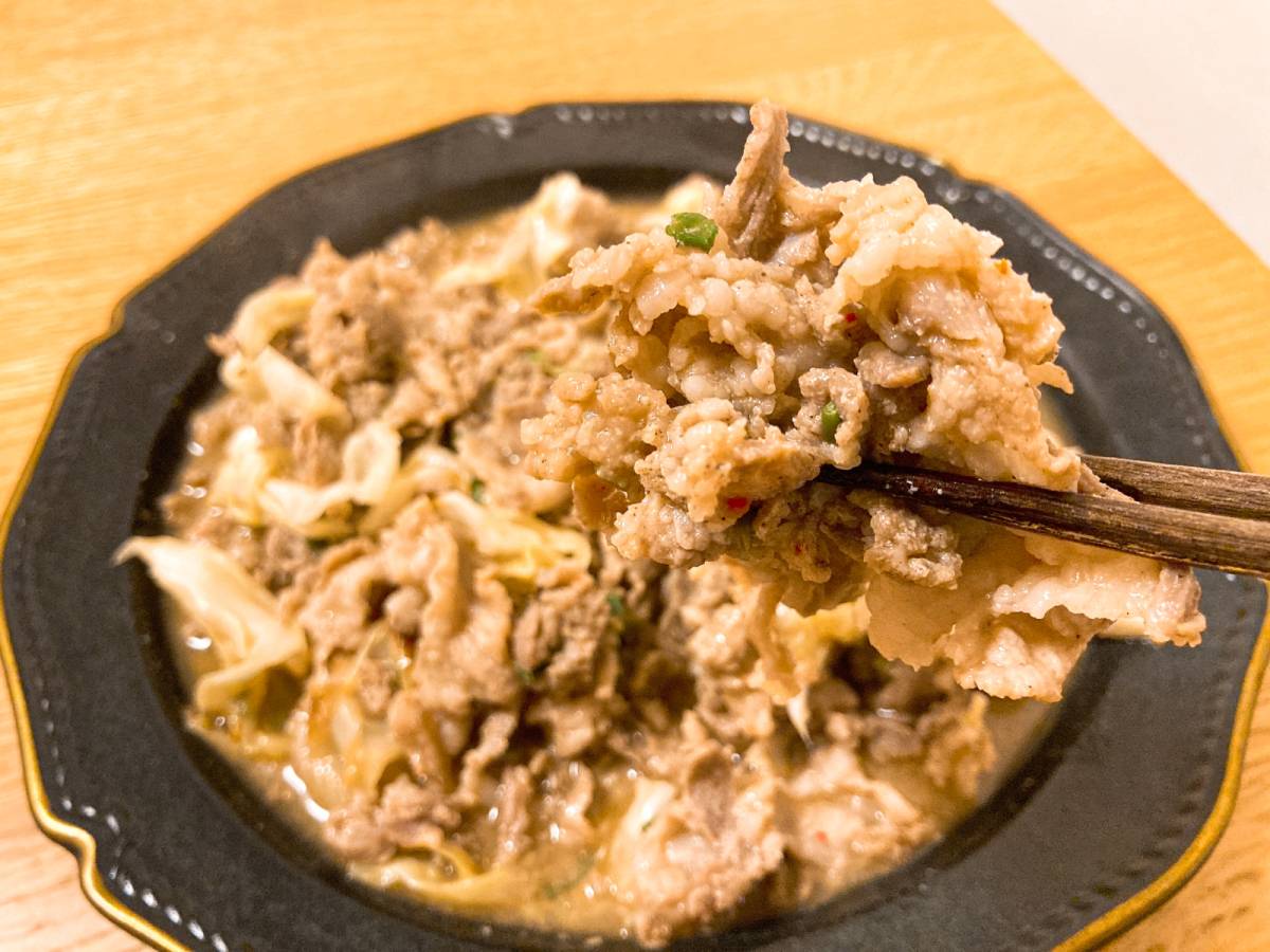 野菜を加えれば満足度アップ！