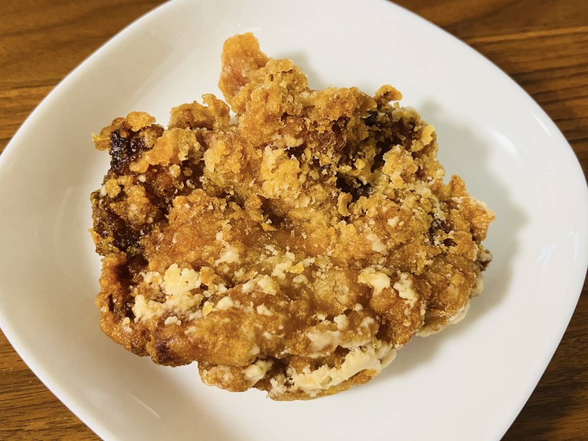 ラ・ムー名物の「手作り山賊焼き」