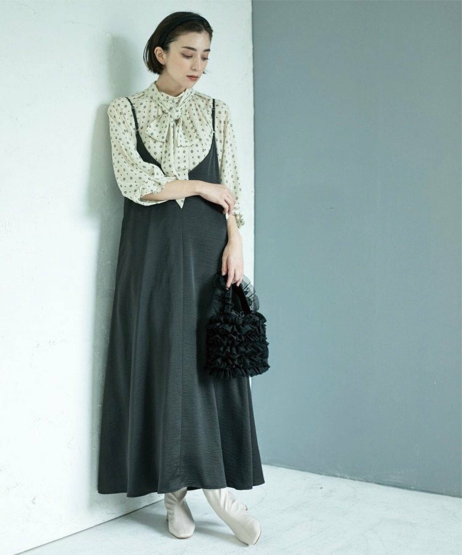 夏のキャミワンピコーデ