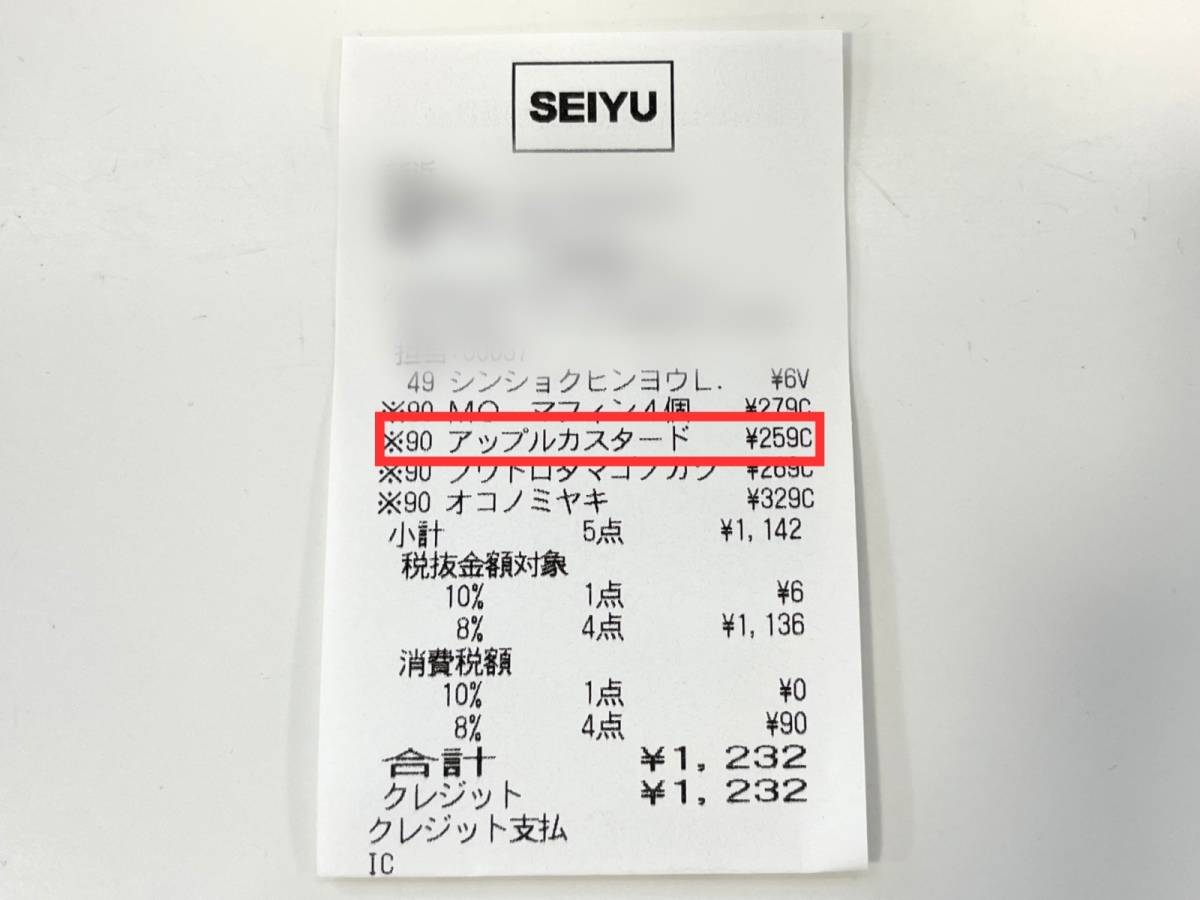 西友の人気スイーツを買ってみた!