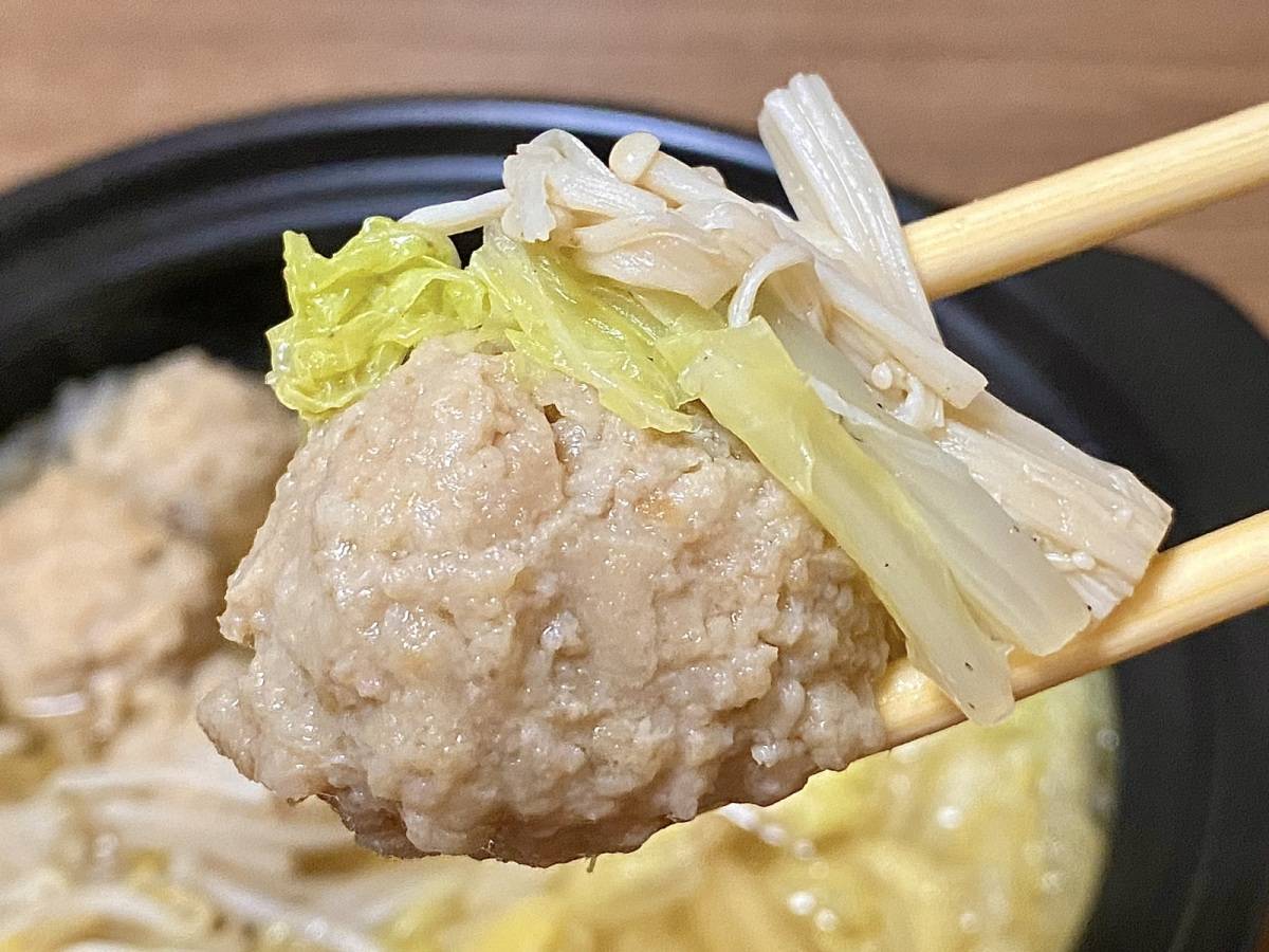 プリッとした食感&程よく肉肉しい味わい