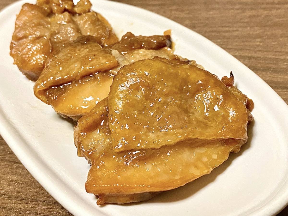 食欲をそそるタレの香ばしい風味がたまりません……♡