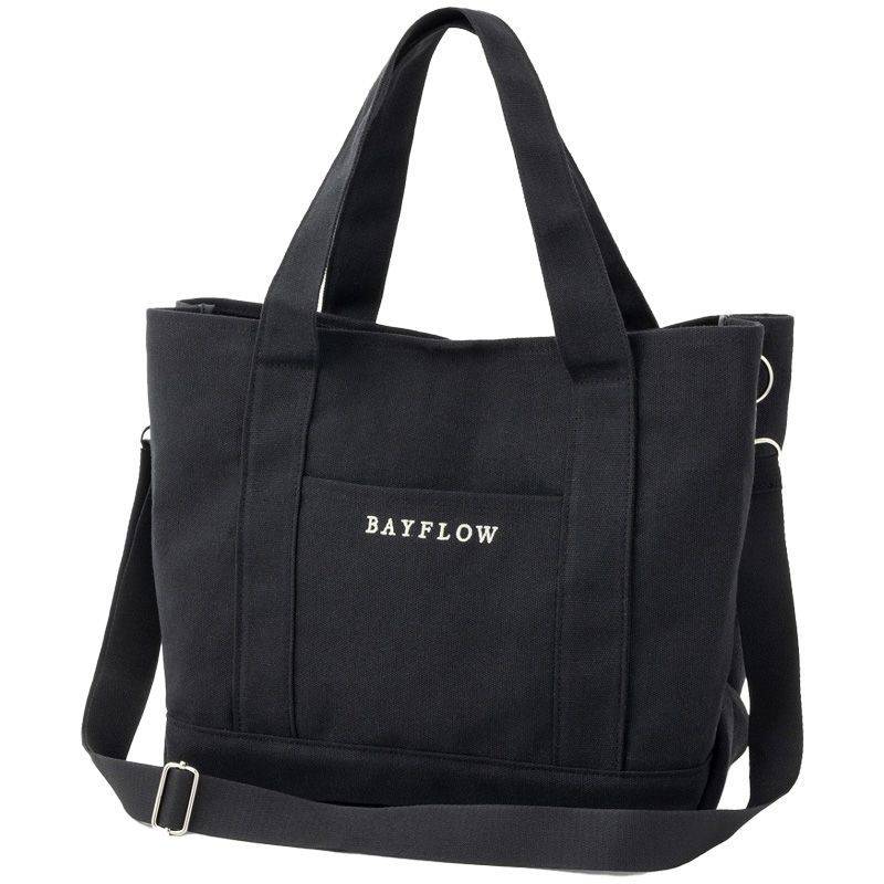 BAYFLOW 収納5ポケット LOGO TOTEBAG BOOK BIG