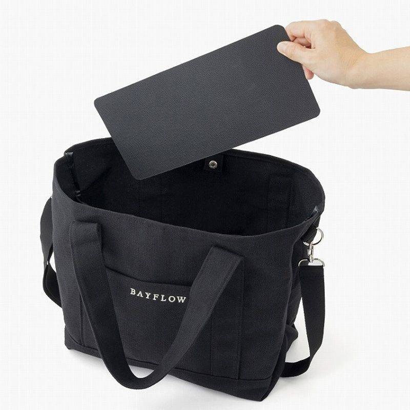 BAYFLOW 収納5ポケット LOGO TOTEBAG BOOK BIG