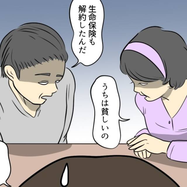 金の無心をする義父母 カバー