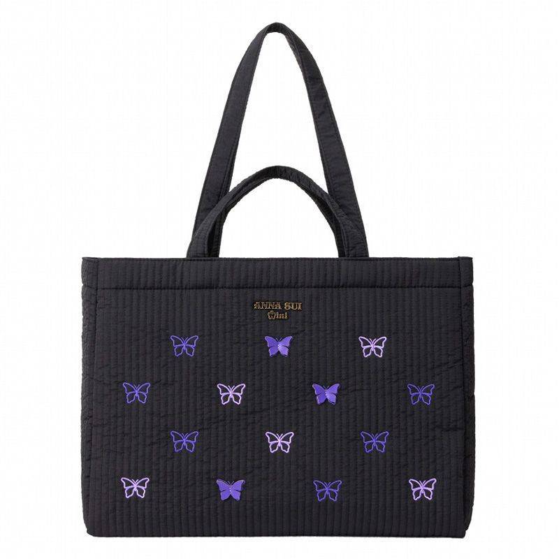 ANNA SUI mini 刺繍トートバッグ