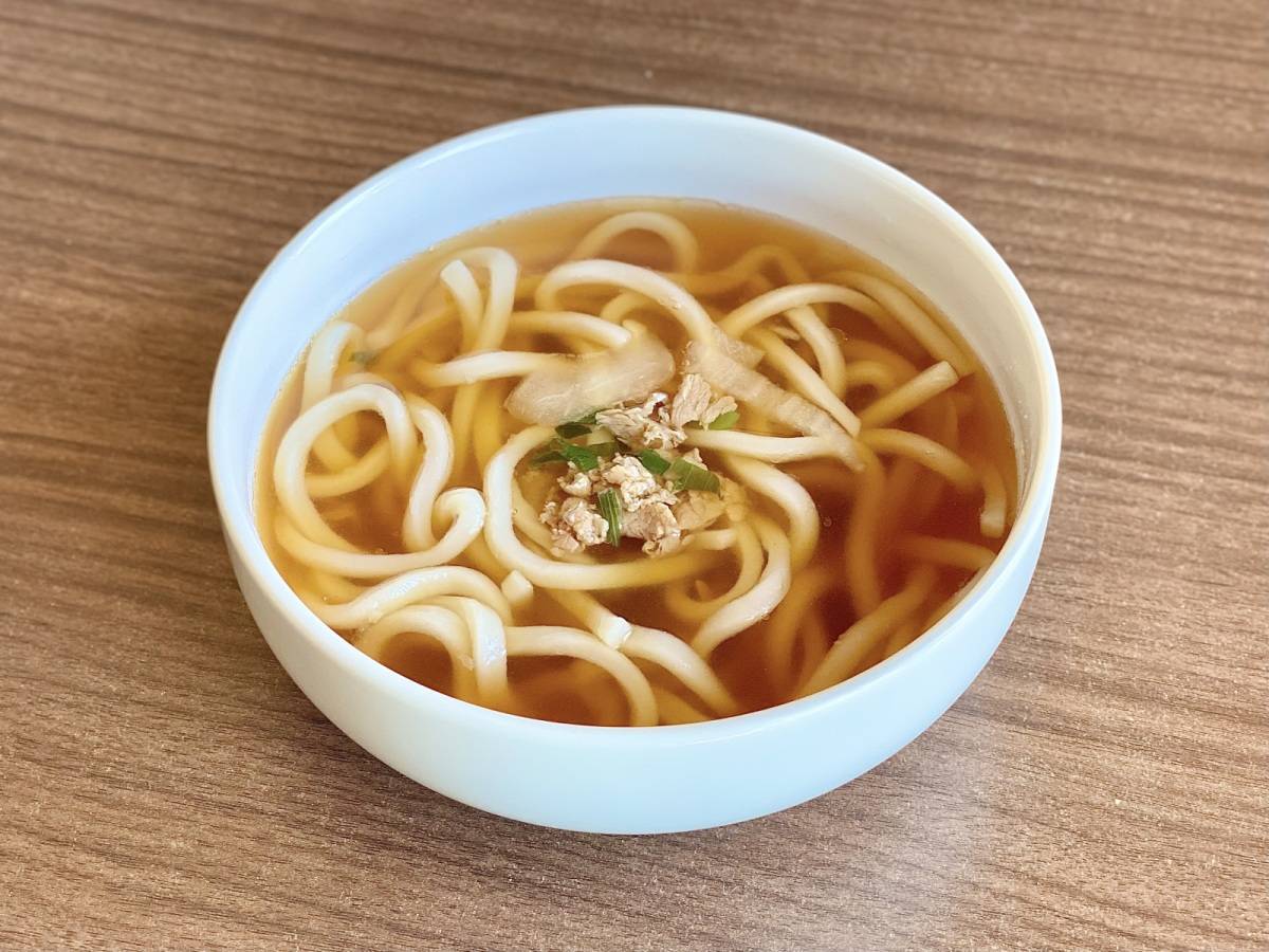 程よく甘みのあるおつゆ