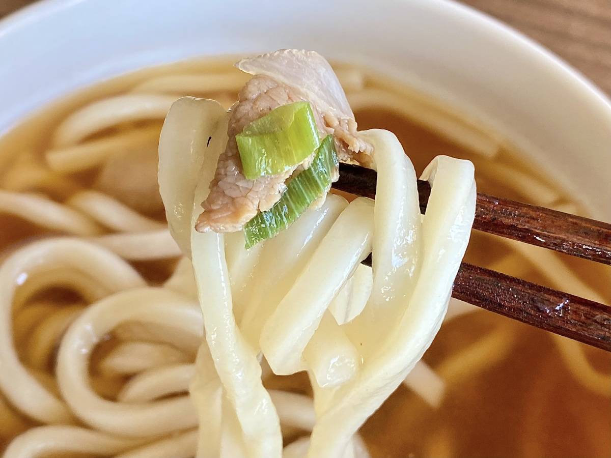 もっちりコシのあるうどん♡