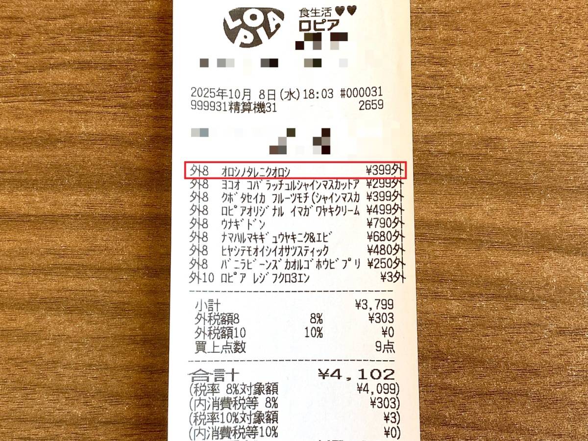 人気のオリジナル商品を買ってみた!