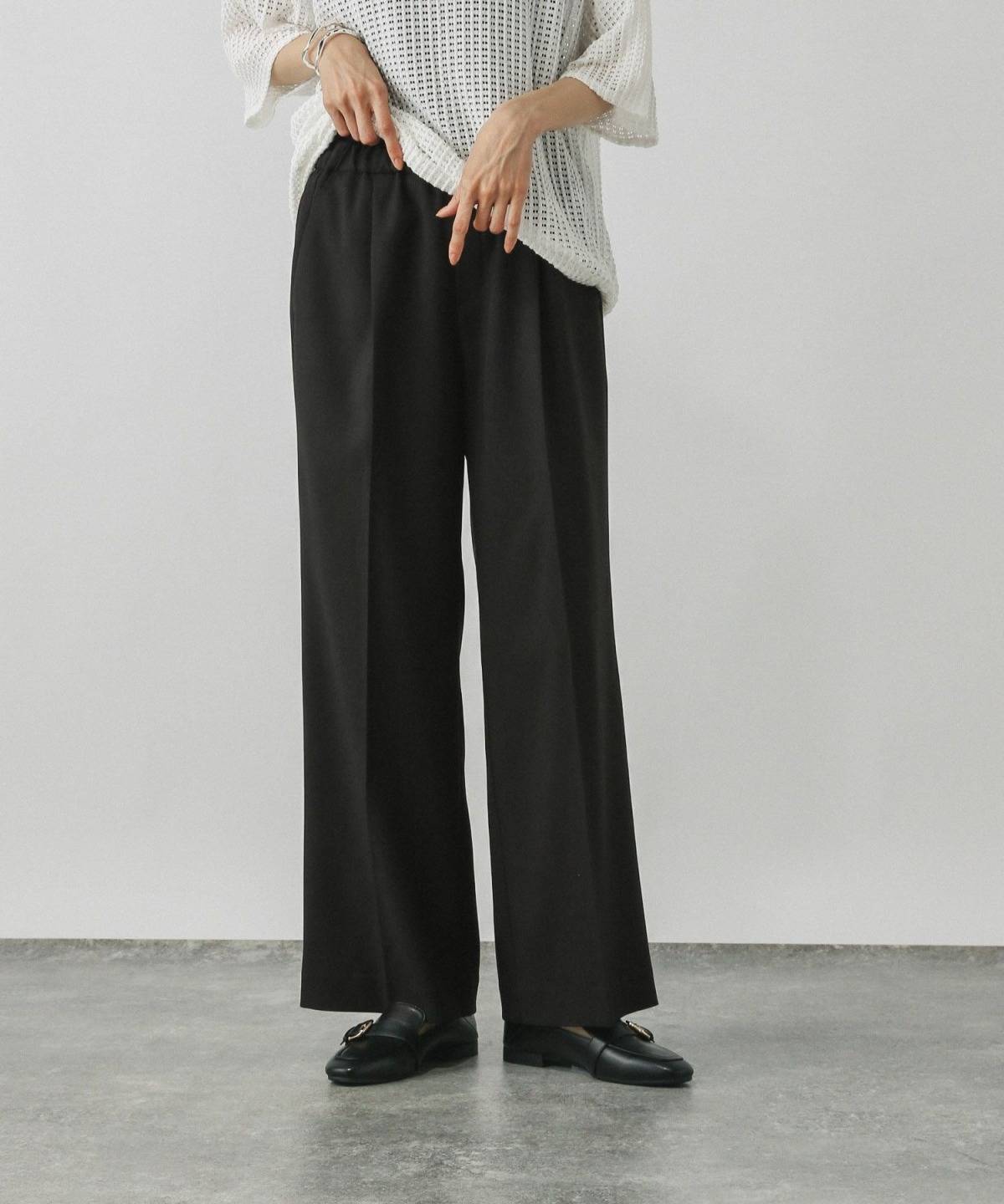 GLOBAL WORK スッキリイージーパンツ