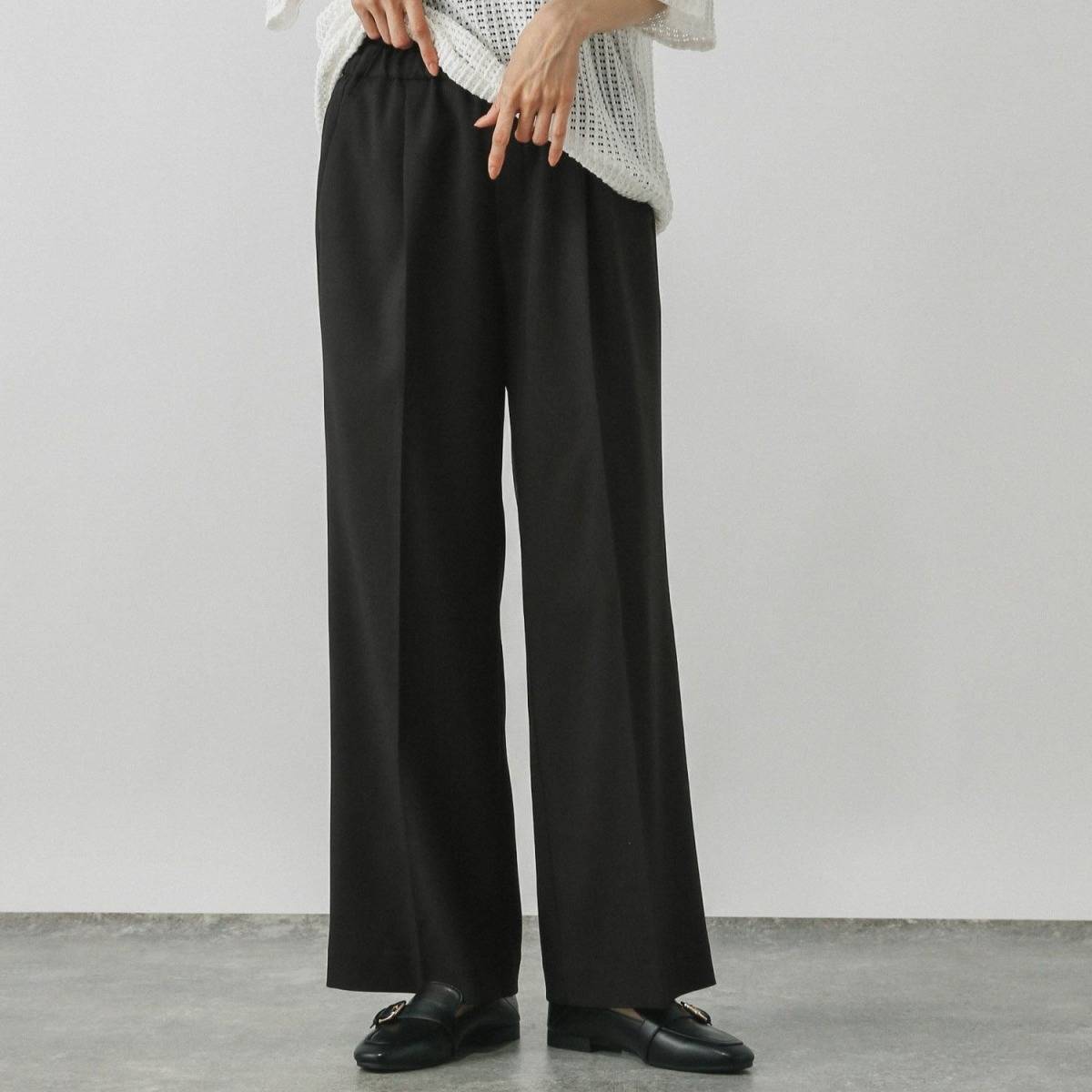 GLOBAL WORK スッキリイージーパンツ