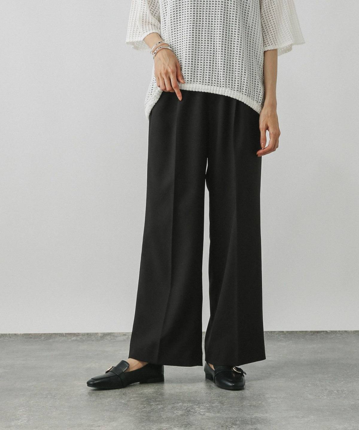 GLOBAL WORK スッキリイージーパンツ