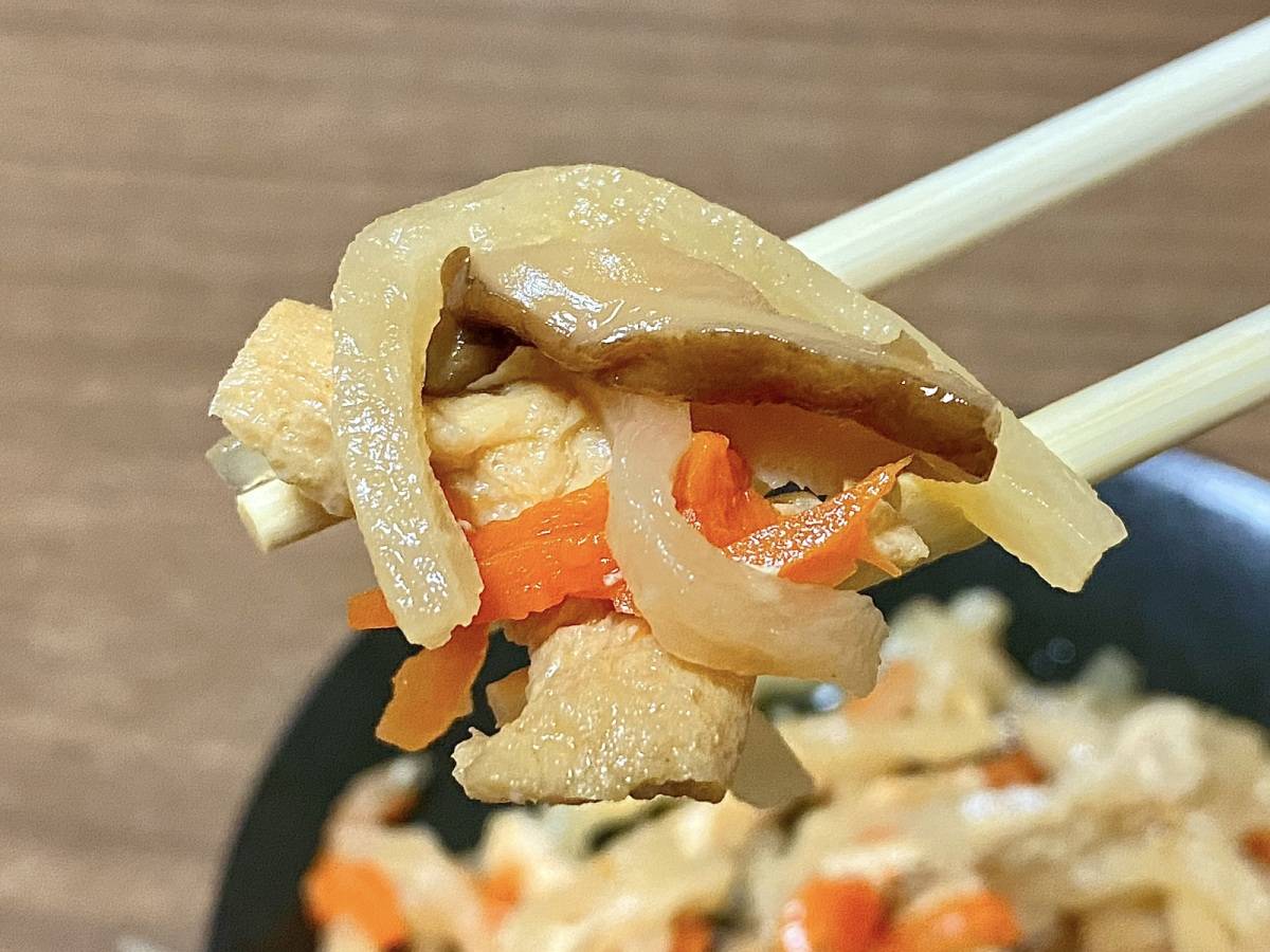 具材がたっぷり入ってて嬉しい♪