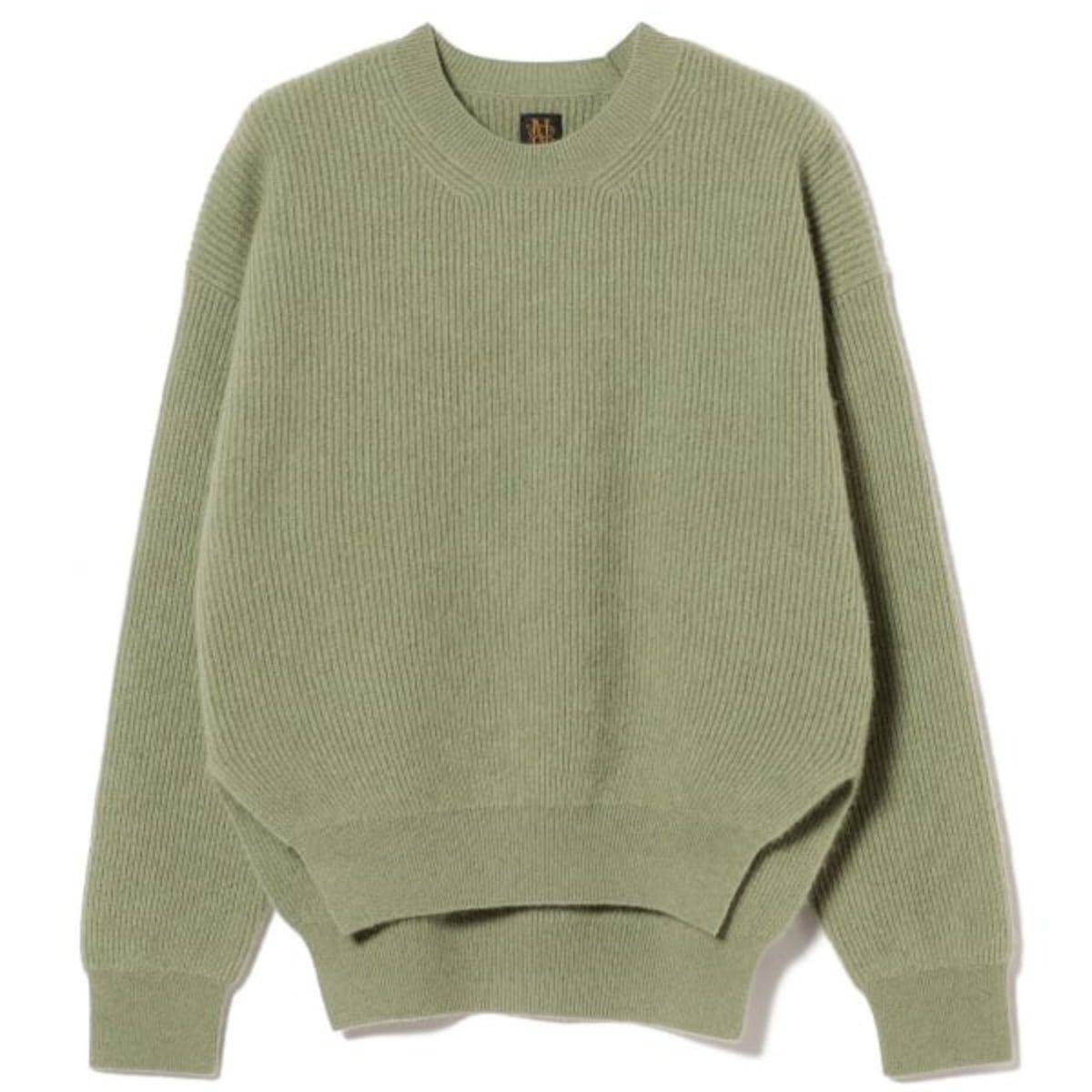 Demi-Luxe BEAMS 【別注】BATONER / カシミヤフォックス クルーネック ニット