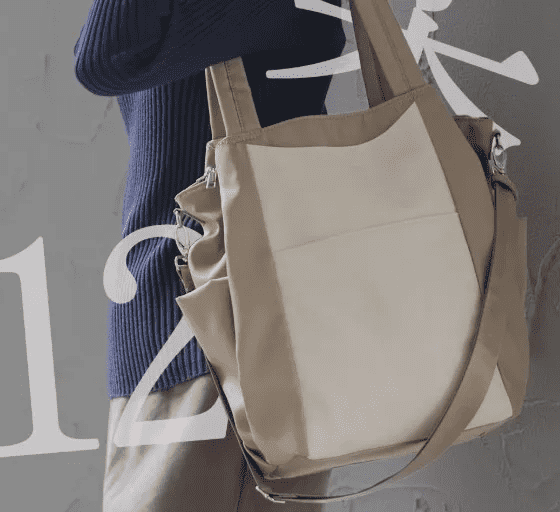 12ポケットHuguuuuuuu2WAYトートバッグ