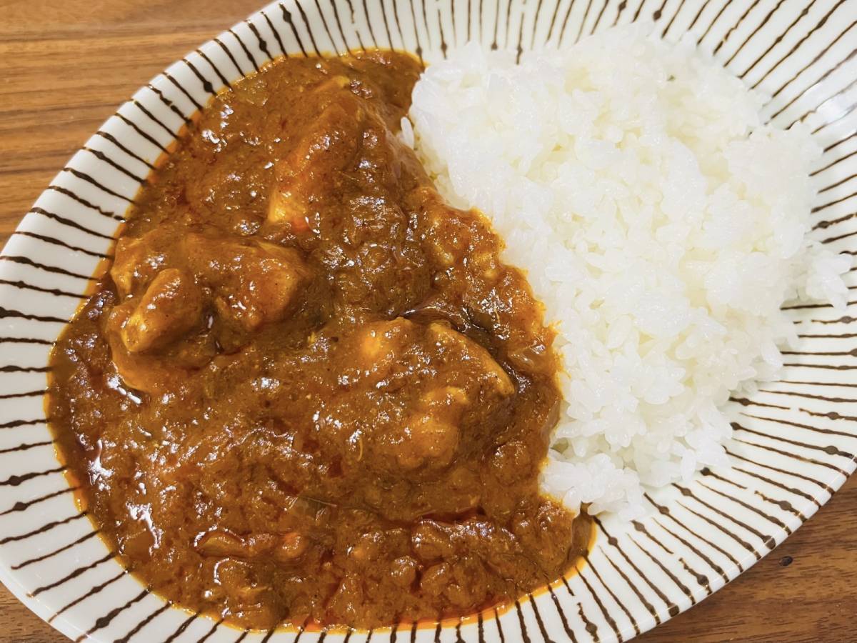 あっという間にカレーが完成♪