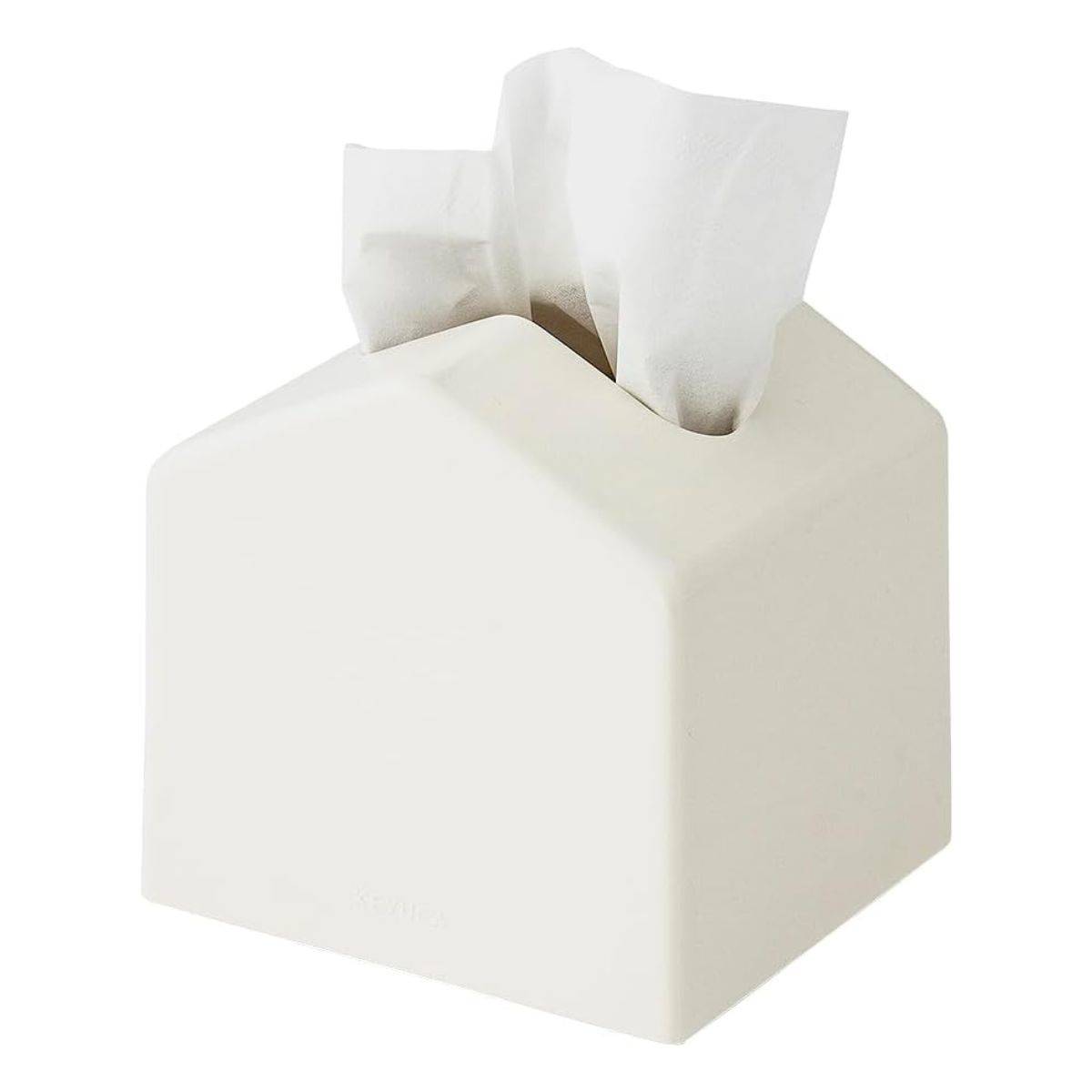 KEYUCA (ケユカ) Moi コンパクト ティッシュケース ホワイト