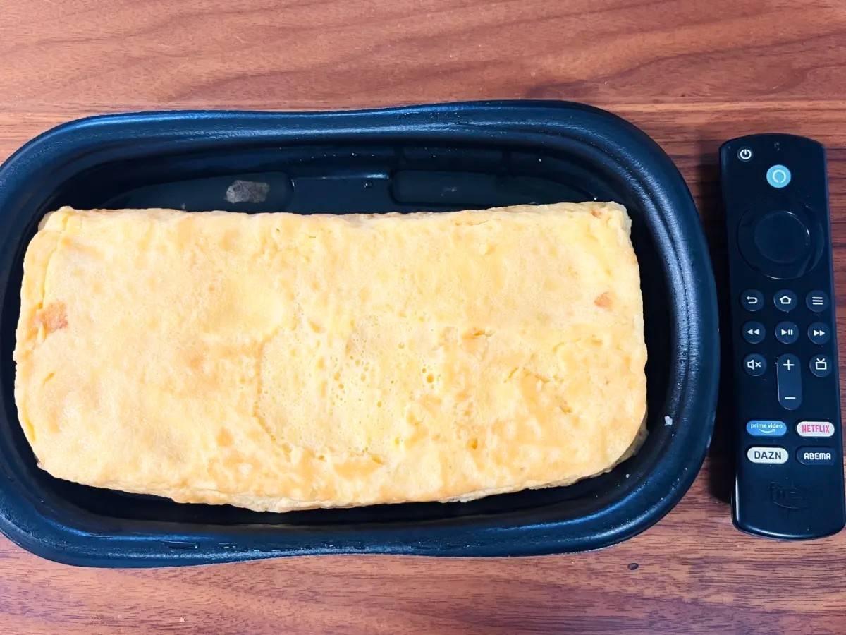 ふっくら分厚くて大きな玉子焼き!