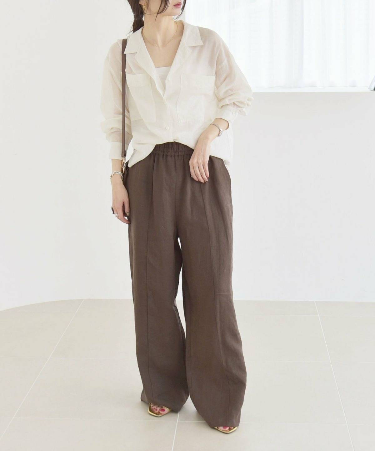 秋の40代ママ友ランチコーデ