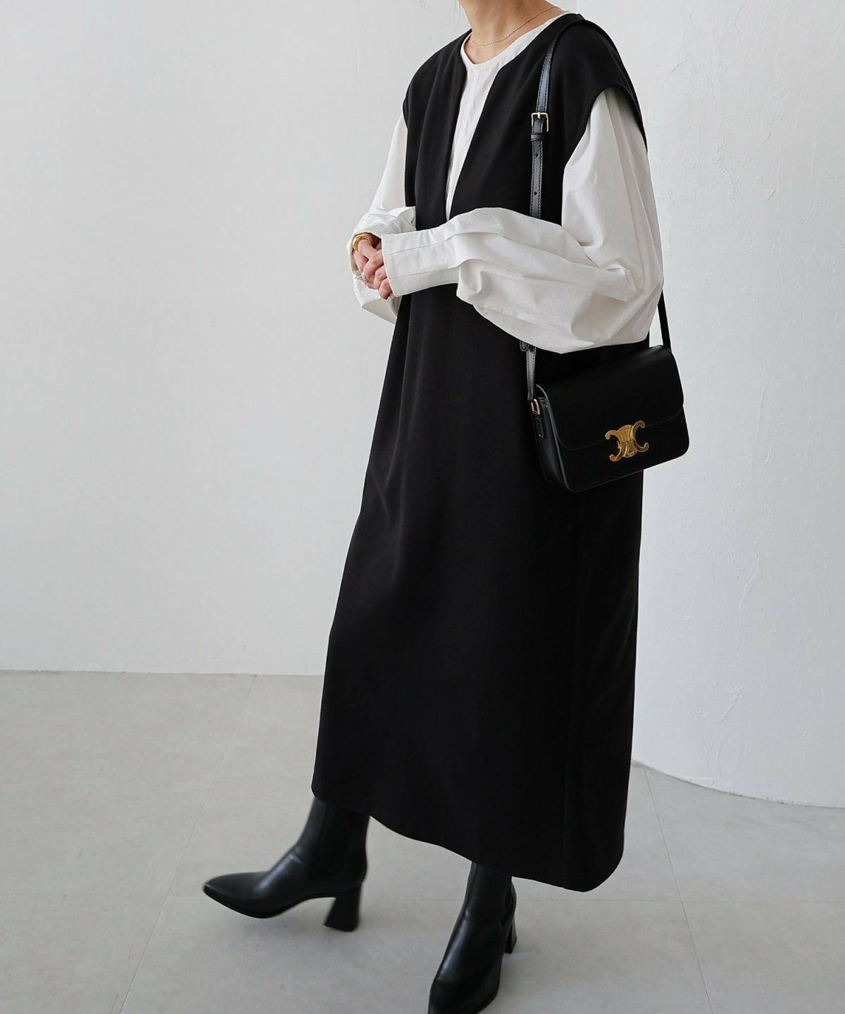 秋の40代ママ友ランチコーデ