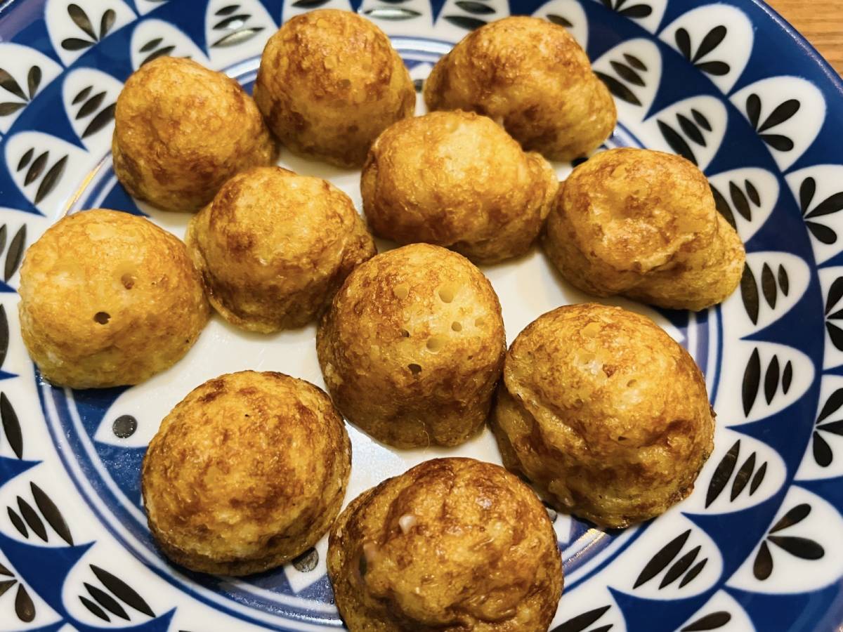 電子レンジで温めると完成！