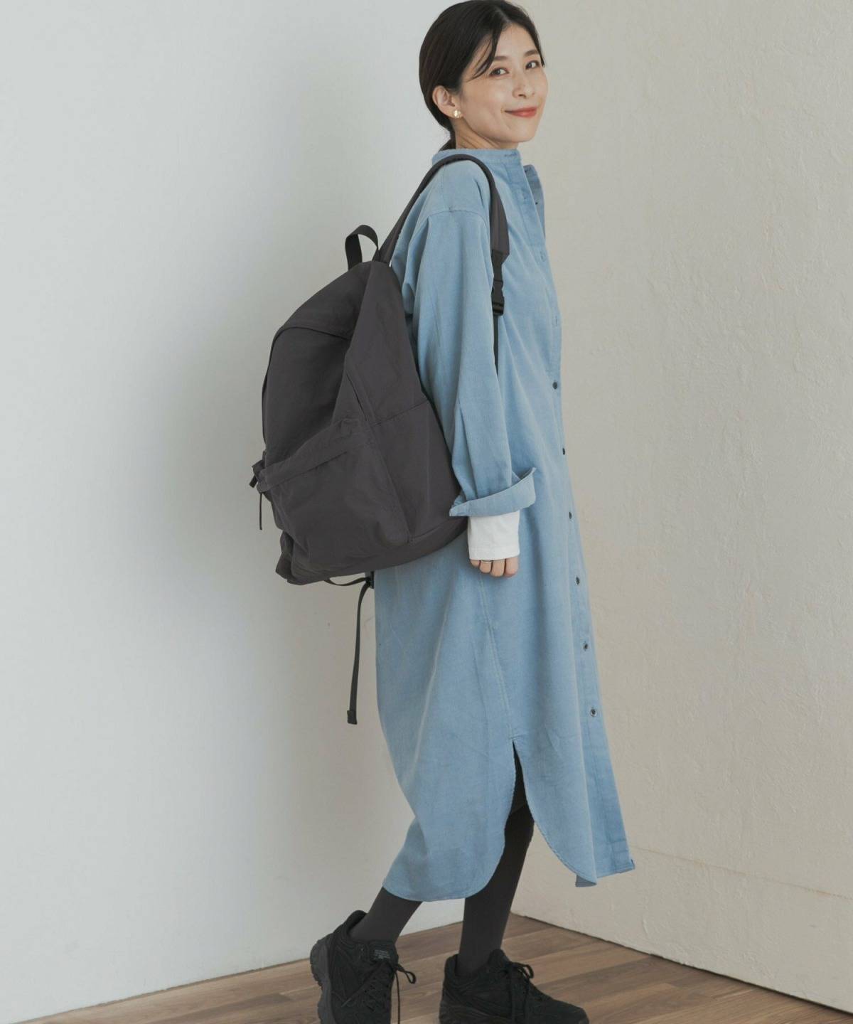 40代のリュックコーデ