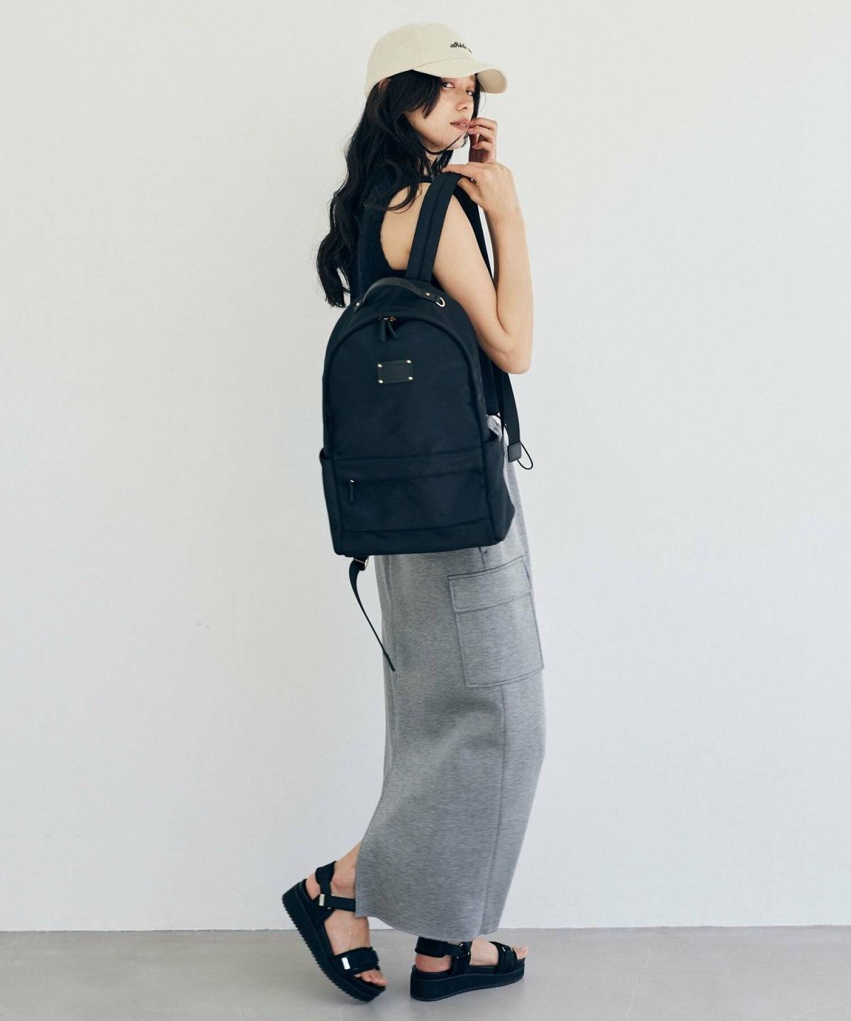 40代のリュックコーデ