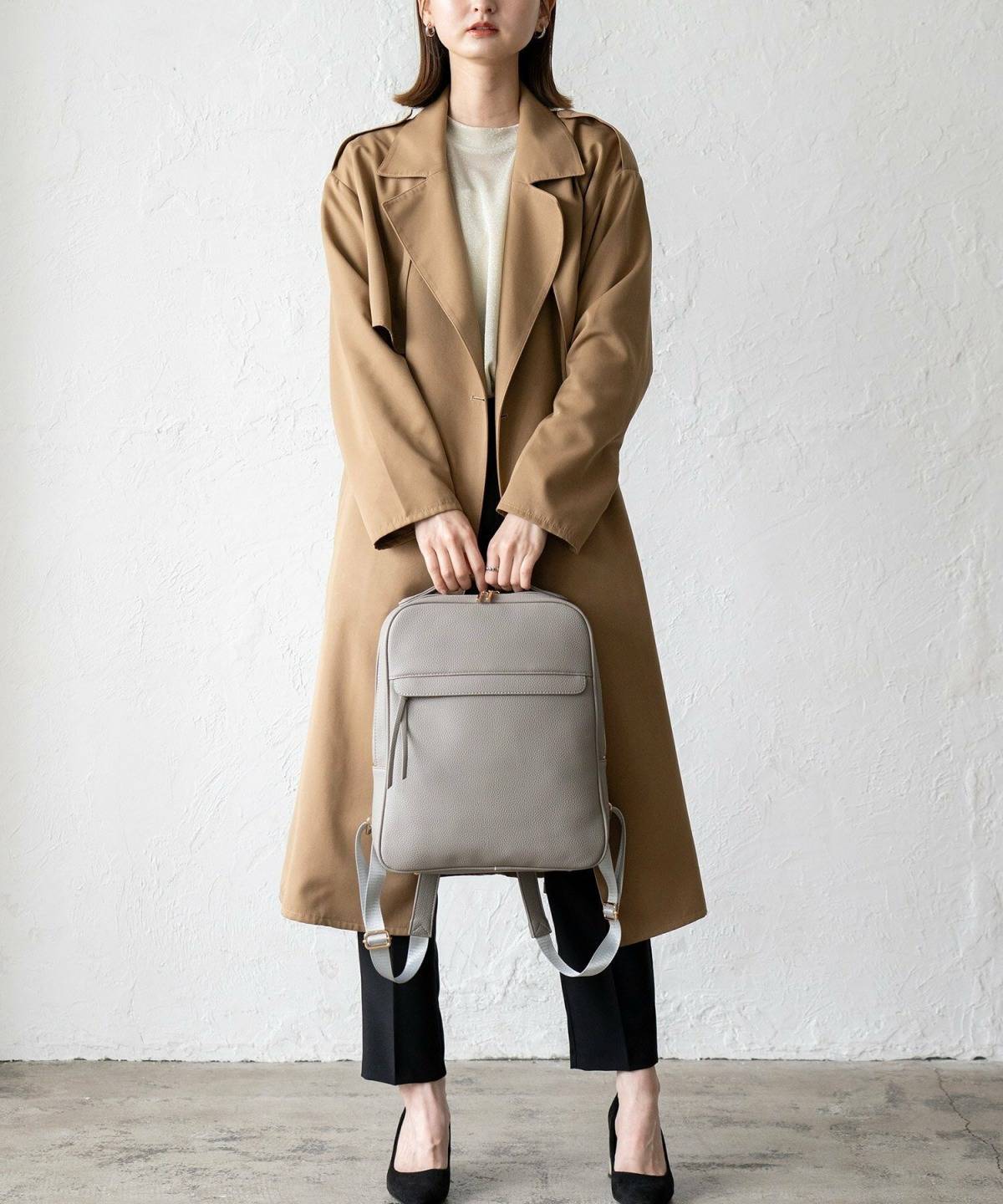 40代のリュックコーデ