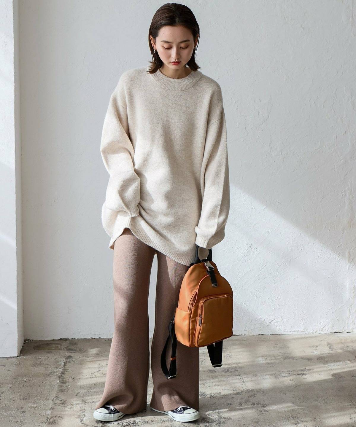 40代のリュックコーデ