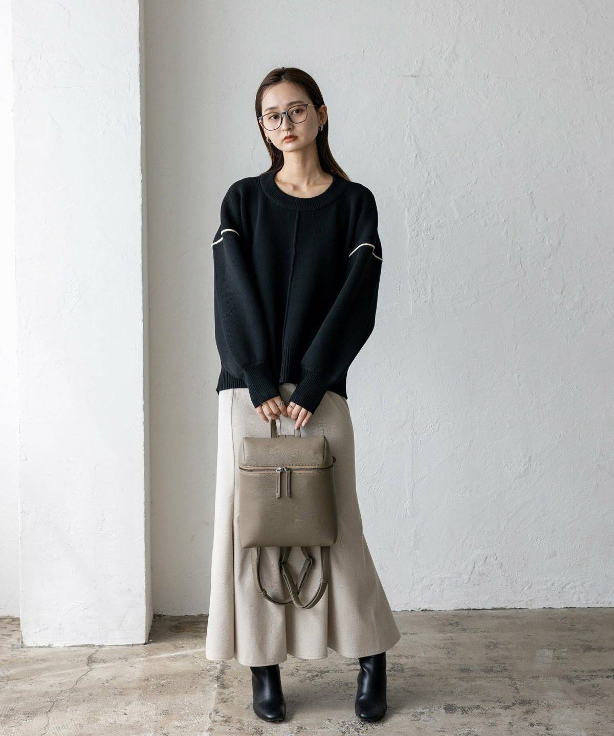 40代のリュックコーデ