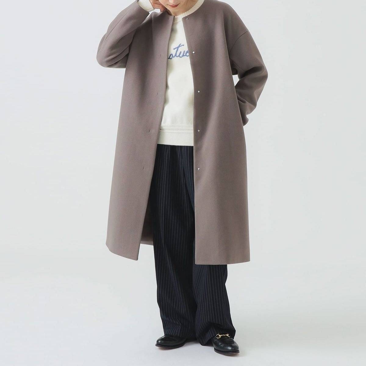 B:MING by BEAMS ノーカラー コート