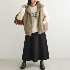 人気の「ファーベスト」に注目♡大人女子のおしゃれなお手本コーデ12選