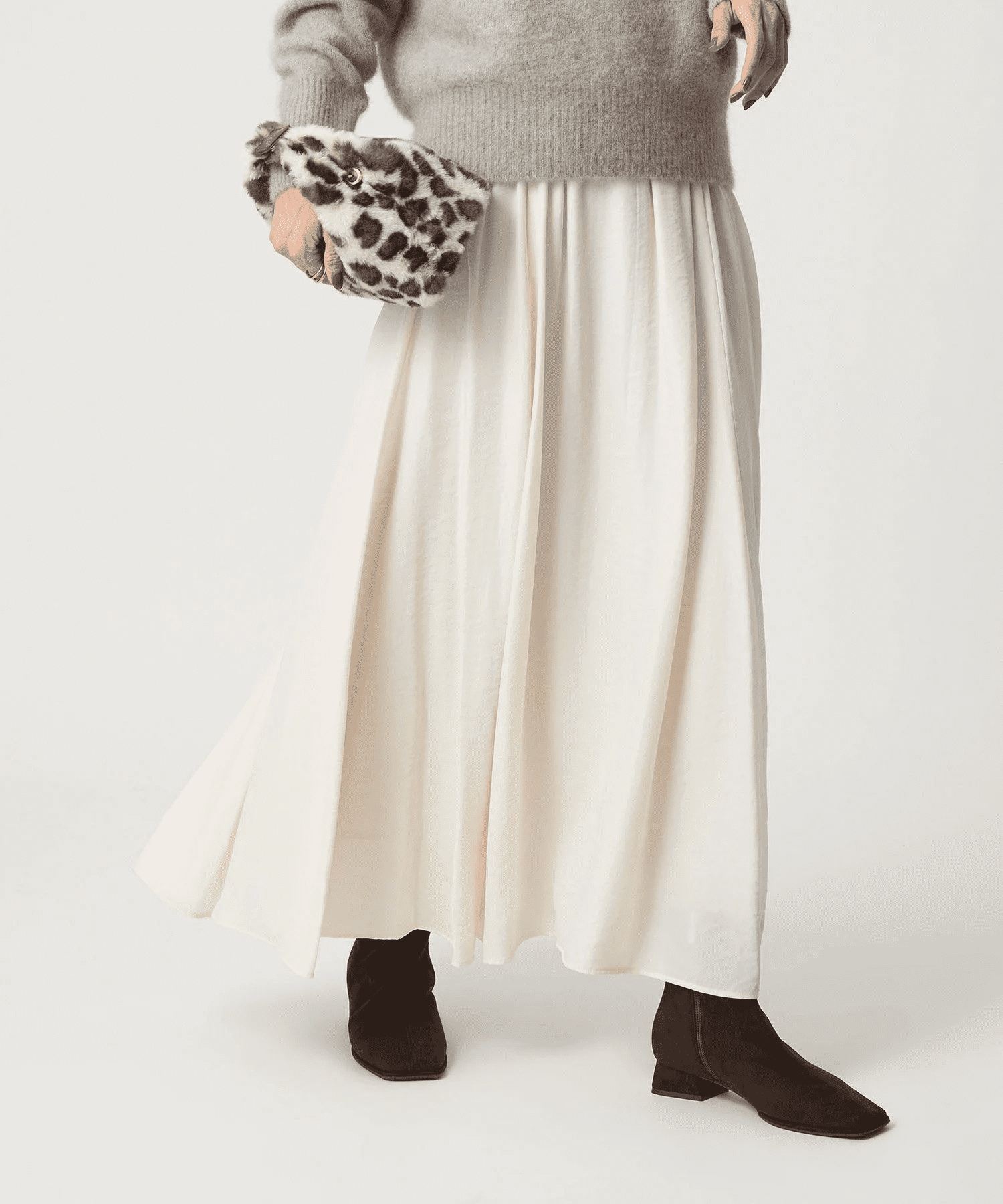 UNITED ARROWS green label relaxing ナロー フレア スカート