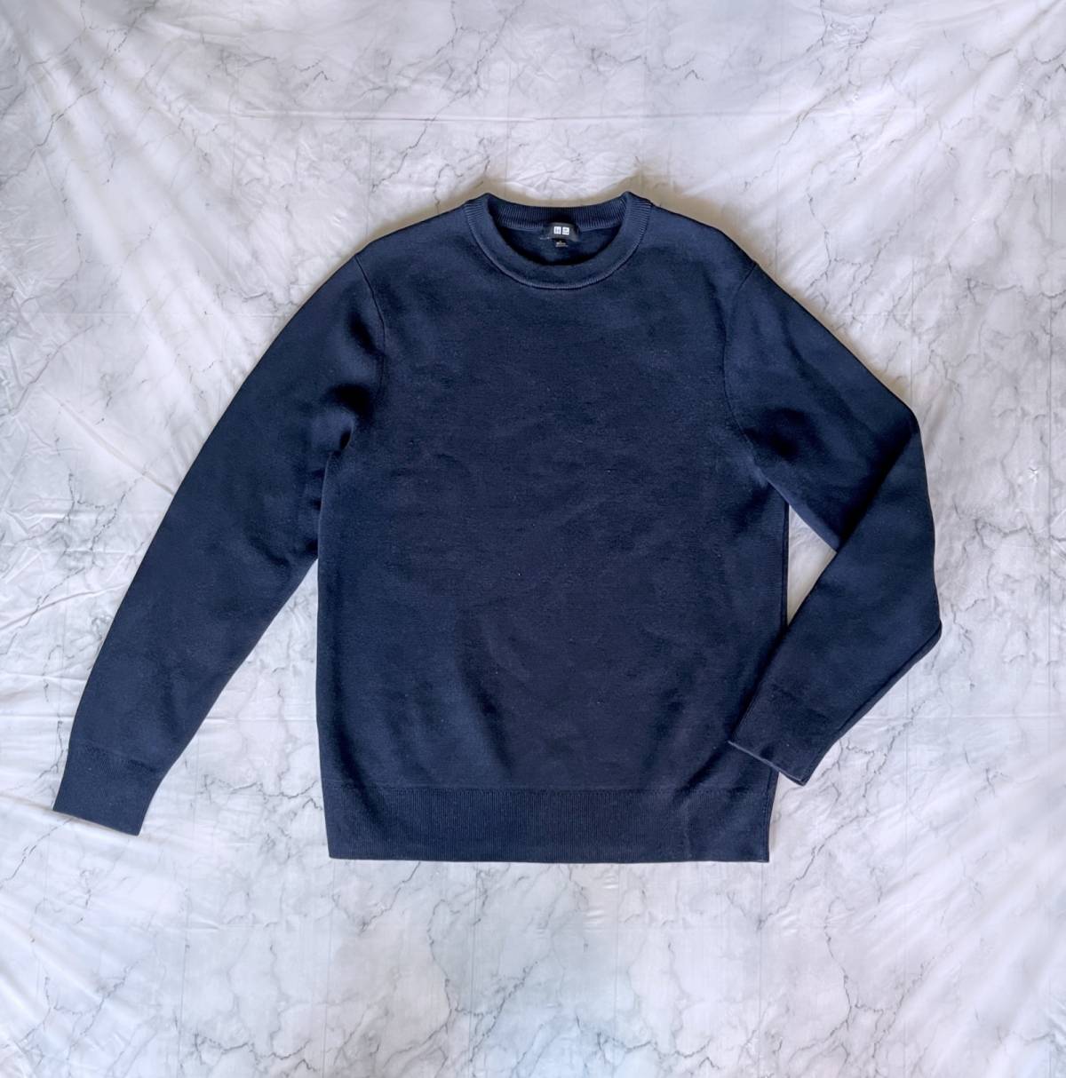 UNIQLOウォッシャブルミラノリブクルーネックセーター
