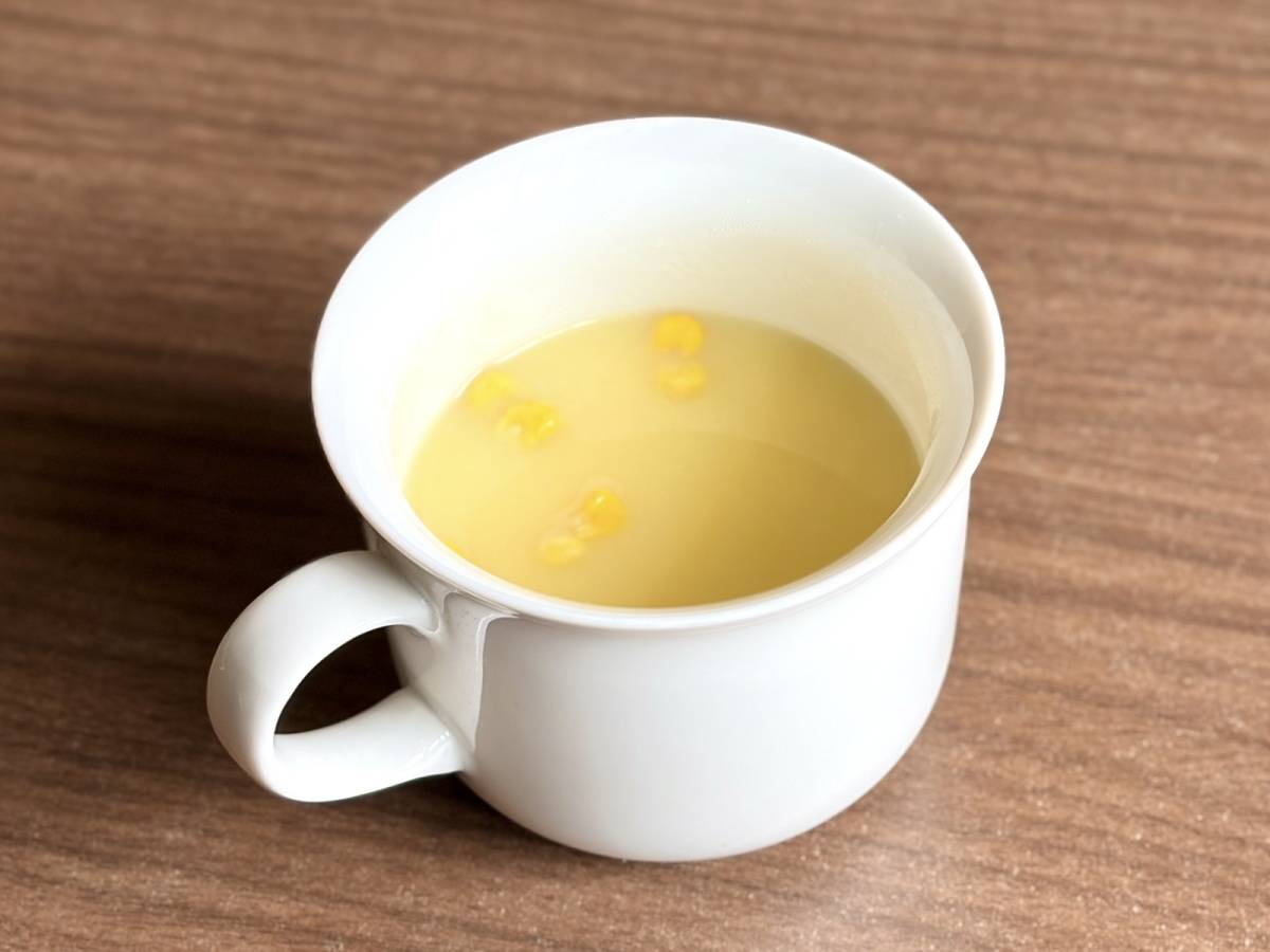 コーンの甘く香ばしい風味♡