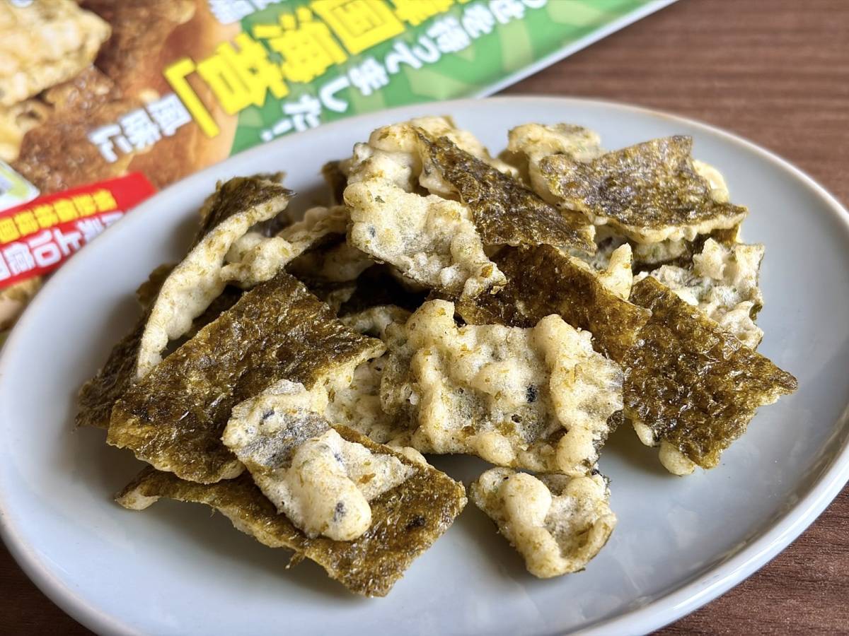 ごま油の風味と海苔の塩気がマッチ♡