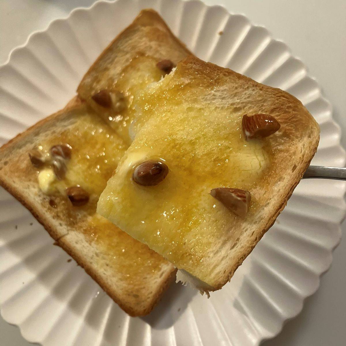 パスコ公式の「はちみつくるみの生トースト」のレシピ