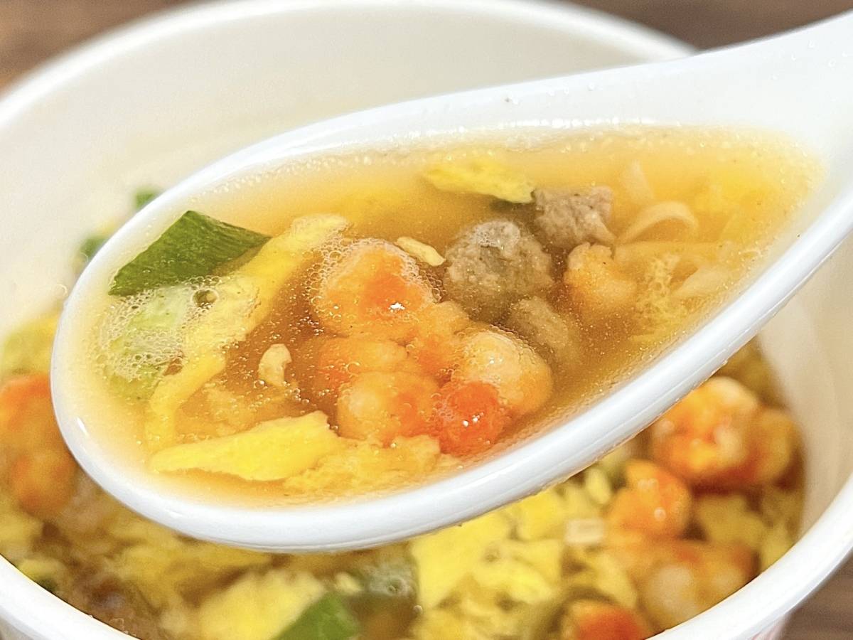 あっさりながらも旨味を感じるよ♡