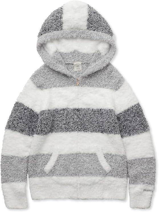 ジェラピケ ジェラートメランジ3ボーダーパーカ