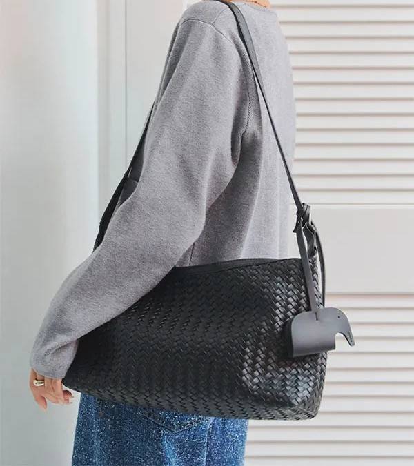 神戸レタス　バッグチャーム付きメッシュバッグ