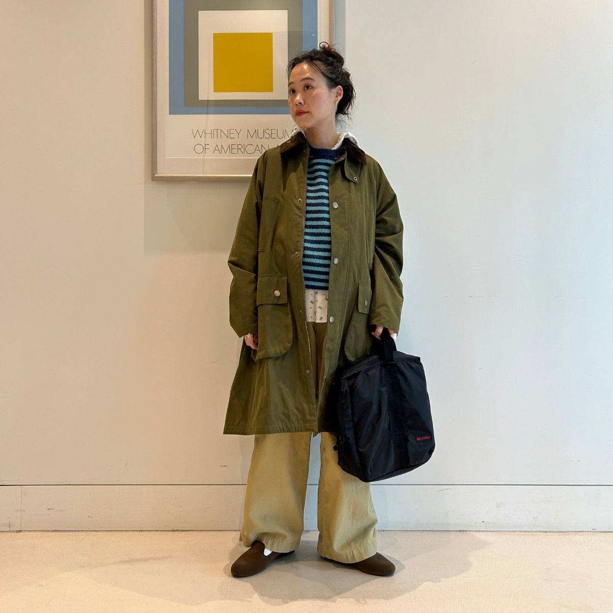 BEAMS BOY 【別注】Barbour / Balvenie Jacket 25FW 着用画像