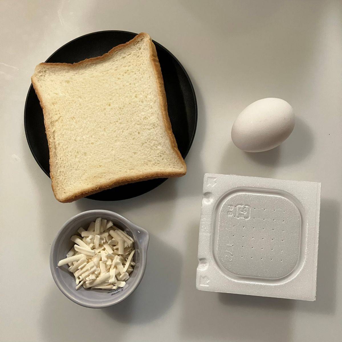 タカノフーズ公式の「たまごなっとースト」のレシピ