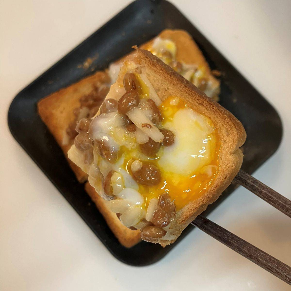 タカノフーズ公式の「たまごなっとースト」のレシピ